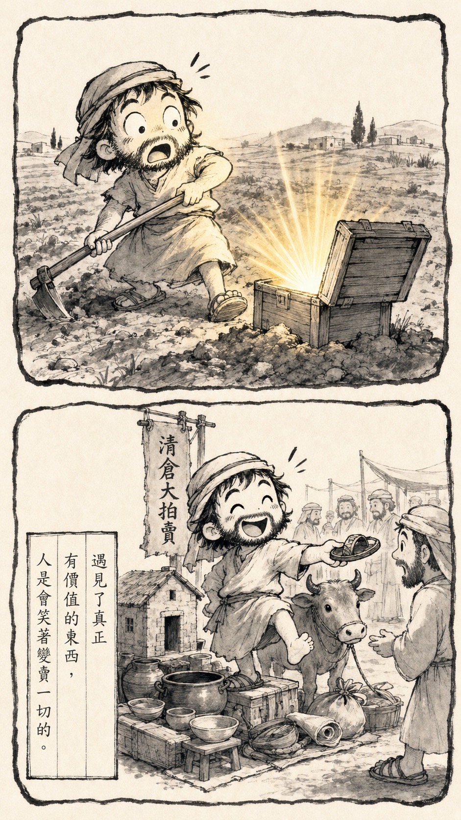 【漫畫聖經】耶穌的比喻 第 6 頁